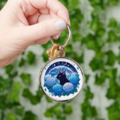 Als het regent is de kat nog steeds iets moois sleutelhanger (Hand)