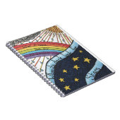 Als het regent, kijk dan naar regenbogen notitieboek (Rechterzijde)