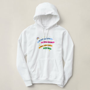 Als het vandaag zwaar is neergezet, laat het los. hoodie