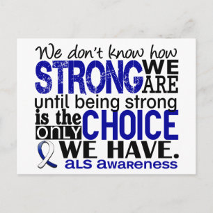 ALS hoe sterk we zijn Briefkaart