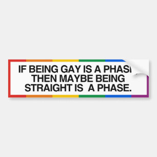 ALS HOMO ZIJN EEN FASE IS -.png Bumpersticker