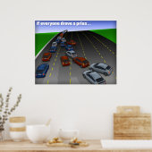 Als iedereen een prius reed... poster (Keuken)