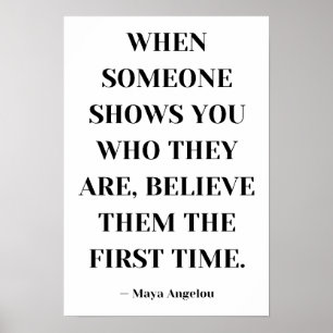 Als iemand je Show wie ze geloven Poster