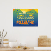 Als iemand me wil achtervolgen poster (Keuken)