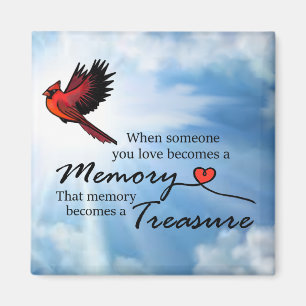 Als iemand van je houdt, kardinaal magneet