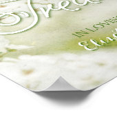 Als iemand van wie je houdt een getasd geheugen wo poster (Hoek)