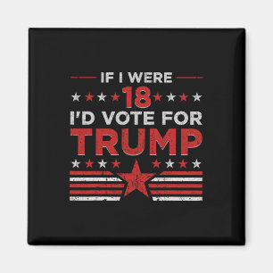 Als ik 18 was zou ik op Trump stemmen, grappig pro Magneet