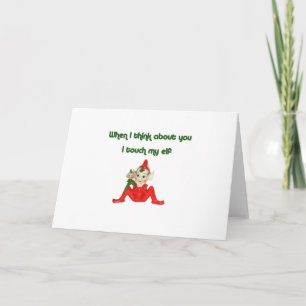 Als ik aan je denk... feestdagen kaart