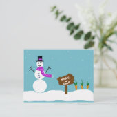 Als ik alleen een neus had briefkaart (Staand voorkant)