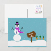 Als ik alleen een neus had briefkaart (Voorkant / Achterkant)