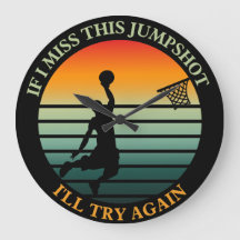 Als ik deze jumpshot mis, probeer ik opnieuw Wall