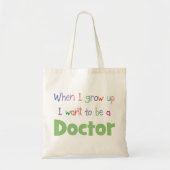 Als ik dokter opgroeide tote bag (Voorkant)