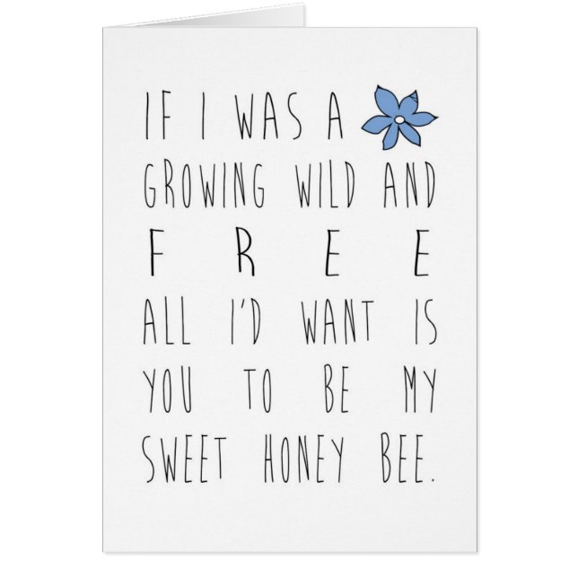 Als ik een bloem was (Voorkant)