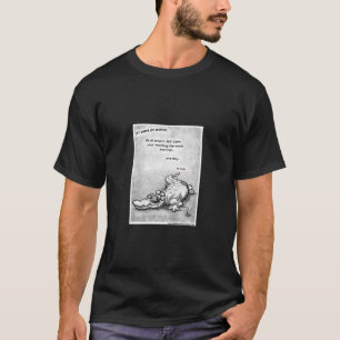 Als ik een dier was t-shirt