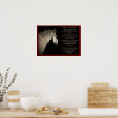 Als ik een oude paardenvrouw ben poster (Keuken)