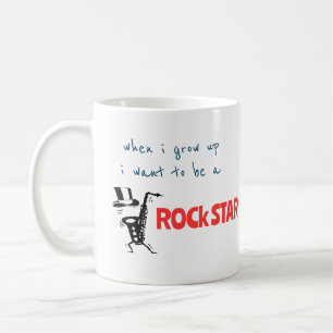 Als ik een Rockster word Koffiemok