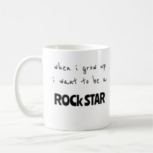 Als ik een Rockster word Koffiemok