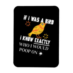 Als ik een vogel was magneet