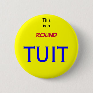 Als ik er klaar voor ben ronde button 5,7 cm