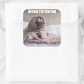 Als ik fibromyalgie Sticker aan het opflakkeren be (Tas)