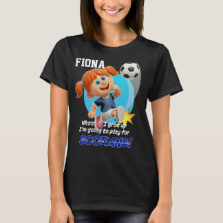Als ik groot ben, ga ik spelen voor SCHOTLAND! T-shirt