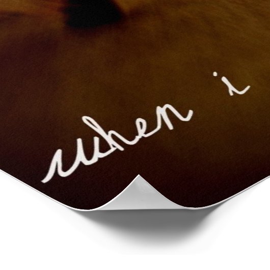 Als ik groot ben... poster (Hoek)