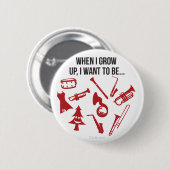 Als ik groot ben... ronde button 5,7 cm (Voorkant /achterkant)