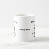 Als ik groot ben wil ik boer worden koffiemok (Center)