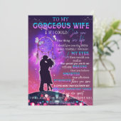 Als ik je 1 ding in het leven kon geven Echtgenoot Kaart (Staand voorkant)