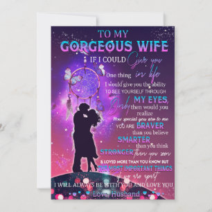 Als ik je 1 ding in het leven zou kunnen geven aan kaart