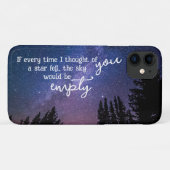 Als ik je elke keer dacht Case-Mate iPhone case (Achterkant (horizontaal))