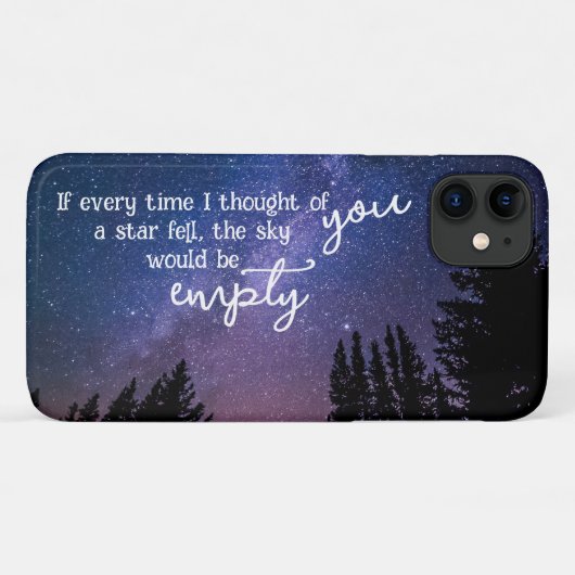 Als ik je elke keer dacht Case-Mate iPhone case (Achterkant (horizontaal))