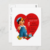 Als ik je hart kan vangen briefkaart (Voorkant / Achterkant)