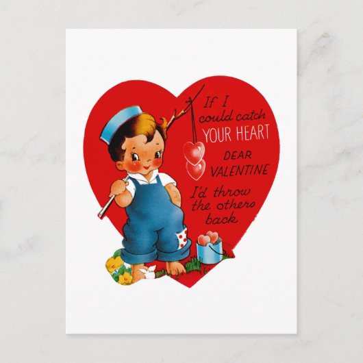 Als ik je hart kan vangen briefkaart (Voorkant)