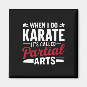Als ik karate doe, heet het partiële kunst 2 magneet