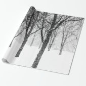 Als ik met bomen aan de zijkant ben cadeaupapier (Uitgerold)