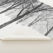 Als ik met bomen aan de zijkant ben sherpa deken (3/4)