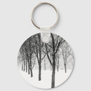 als ik met bomen aan de zijkant sleutelhanger