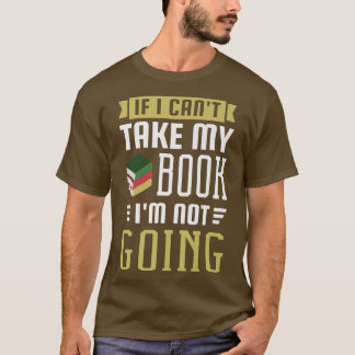 Als ik mijn boek niet kan nemen, ga ik niet met Gi T-shirt