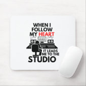 Als ik mijn hart volg, leidt het me naar de Studio Muismat (Met muis)