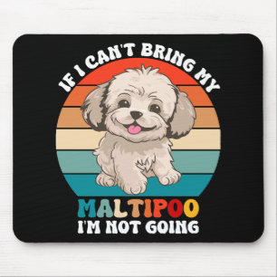Als ik mijn Maltipoo-hond niet mee kan brengen, ga Muismat