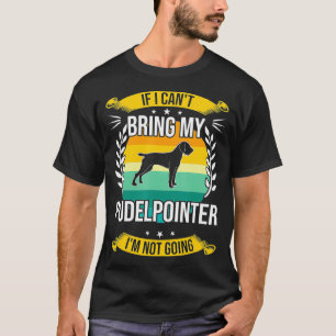 Als ik mijn Pudelpointer Hondenliefhebber niet kan T-shirt
