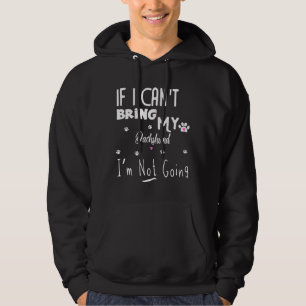 Als ik m'n Dachshund niet mee kan nemen, ga ik nie Hoodie