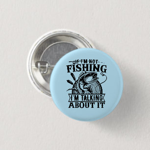 Als ik niet ben Gevist Trip Lover Vaderdag Cadeau Ronde Button 3,2 Cm