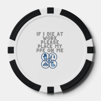Als ik op het werk sterf, plaats dan mijn PBM op m Poker Chips