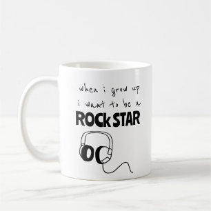 Als Ik Opgroei Rockster Koffiemok