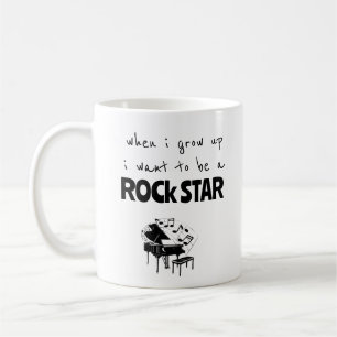 Als Ik Opgroei Rockster Koffiemok