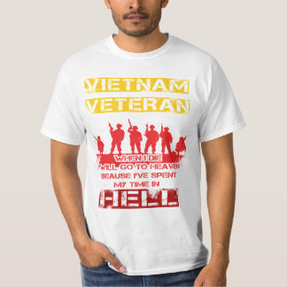 Als ik sterf, ga ik naar de hemel - Vietnam Vetera T-shirt
