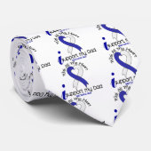 ALS Ik steun mijn vader Stropdas (Opgerold)