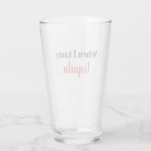 als ik tequila sma glas (Achterkant)